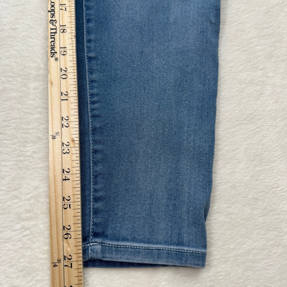 Seven7 Jeans Women 18W Blue Curvy Legging High Rise Stretch Medium Wash Denim - Picture 7 of 15